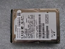 ★HITACHI HDD HTS725016A9A364 160GB SATA 2.5インチ 稼働品！_画像1