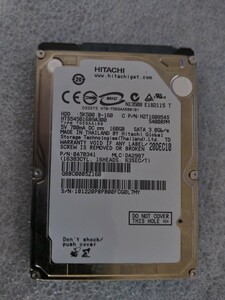 ★日立製HDD2.5インチSATA｜HTS545016B9A300中古 160GB 動作品！