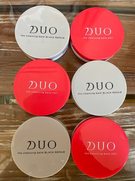 DUO クレンジングバーム　20g×6個　デュオ　ブラックリペア　ホット　各3個　計6個　新品未使用　最安値