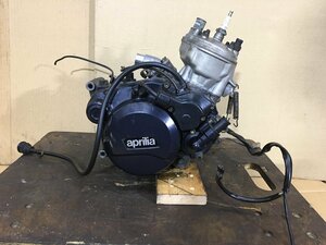 アプリリア　RS50　93-95　MMA型　クランキングOK　エンジン　レストア　組み換え　ＯＨベースにも　圧縮9Ｋ（中古）2418-Z2638