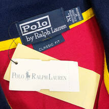 Polo by Ralph Lauren ポロバイラルフローレン ビッグポニー ポロシャツ ラガーシャツ 半袖 XL 赤 メンズ A11_画像8