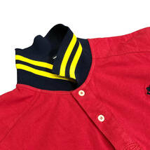 Polo by Ralph Lauren ポロバイラルフローレン ビッグポニー ポロシャツ ラガーシャツ 半袖 XL 赤 メンズ A11_画像5