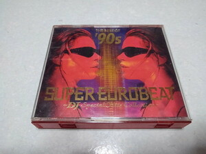 ^ THE BEST OF '90s SUPER EUROBEAT ~Dj special Hits Collection CD! запись поверхность прекрасный товар! с лентой The * лучший *ob*'90s* super euro beat 