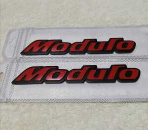 ★ Modulo 3D エンブレム セット ★検） HONDA フィット インサイト CR-V 無限 タイプR ステップワゴン SPADA N-ONE N-BOX VEZEL JDM USDM