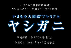 輸送箱未開封【いきもの大図鑑プレミアム ヤシガニ】バンダイ プレバン限定 フィギュア ヘラクレス くわがた スズメバチ アドバンス 新品