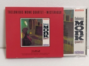 The Thelonious Monk Quartet / セロニアス・モンク　Misterioso / ミステリオーソ　20 Bit K2 Remastering　輸入盤