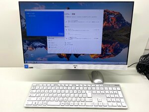 【2】初期化済み ASUS DESKTOP-CKQ2DHC Celeron 4GB 64bit Windows11 Home エースース デスクトップパソコン 電源コード マウス キーボード