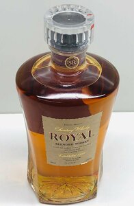 【未開栓/保管品】　SUNTORYROYAL サントリーローヤルスリムボトル　ウィスキー　BLENDEDWHISKY アルコール度数43％　660ml