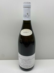 未開栓 LEROY 1999 ムルソー プルミエ クリュ レ シャルム 白ワイン 750ml 13%