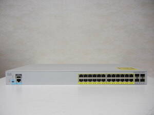 ★【中古】Cisco Catalyst 2960Lシリーズ（WS-C2960L-24PS-LL）PoE+ 初期化