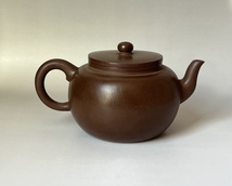A00008 中国宜興 紫砂壺 急須 吉安 茶壺 茶器 茶道具 在銘 時代物 中国美術 煎茶道具 容量：500cc_画像5