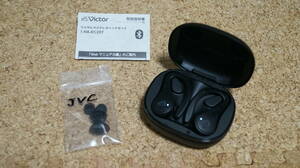 ☆Victor　HA-EC25T　ブラック　ワイヤレスステレオヘッドセット　ワイヤレスイヤホン　耳掛け　ビクター　JVC KENWOOD☆
