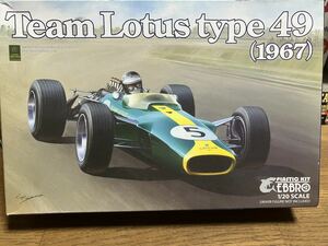 レア品 ！エブロ 1/20 Team Lotus type49(1967)