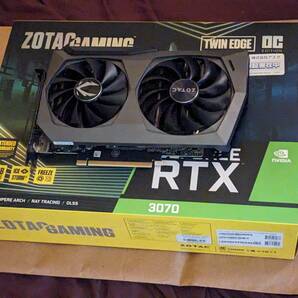  中古 美品 動作確認済 ZOTAC GAMING GeForce RTX 3070 Twin Edge OC ZT-A30700H-10P Nvidia 送料無料　ゴールドクーポン