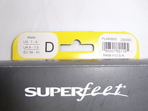 ゲリラセール超特価送料込み!!日本正規新品 SUPERfeet CARBON PRO HOCKEY insoles/D/スーパーフィート インソール ホッケー/D（25.0-27.0)_画像4