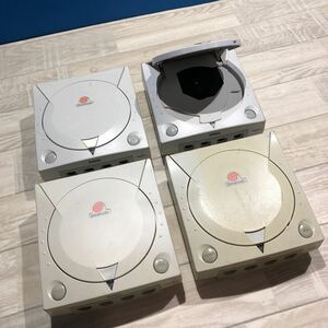 SEGA セガ Dreamcast ドリームキャスト HKT-3000 ドリキャス 本体 合計4台 まとめ ジャンク品