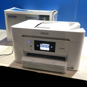 EPSON エプソン PX-M780F インクジェットプリンター 複合機 2019年製 電源コード 元箱付き 通電OK 現状品