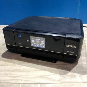 EPSON エプソン EP-805A インクジェットプリンター 複合機 黒 ブラック 通電OK 現状品