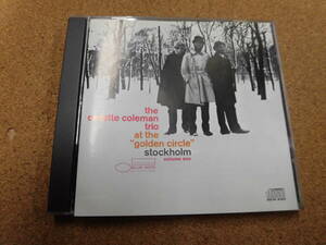 (BLUE NOTE)輸入盤CD THE ORNETTE COLEMAN TRIO/AT THE GOLDEN CIRCLESTOCKHOLM