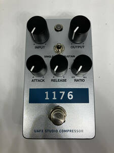  【試奏のみ】Universal Audio ユニバーサルオーディオ UAFX 1176 Studio Compressor コンプレッサー ギターエフェクター