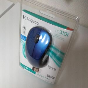 送料無料 新品未開封 ロジクール ワイヤレス マウス m310t ブルー Logicool
