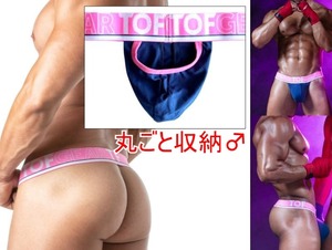 【即決】手の平だけで前を隠す感覚!? TOF Paris/ザ・バックレス(S～M)出品するものはブラックです