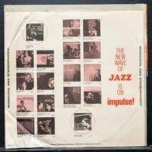 【米オリジナル】ORNETTE COLEMAN 美品 ORNETTE AT 12 オーネットコールマン IMPULSE シュリンク DEWEY REDMAN / CHARLIE HADEN_画像3