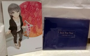 映画　青春ブタ野郎はランドセルガールの夢を見ない　初回入場者特典ライトノベル　未読品　桜島麻衣バースデーカード　【匿名配送】