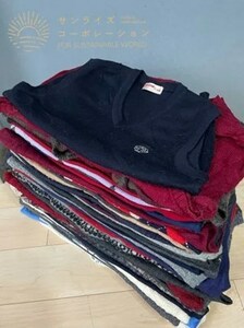 40着 ニットベストMIX M~XL US古着 ユーロ古着 ウール アクリル 検品済 SRC古着卸 大量セットまとめ 仕入れ 卸売り