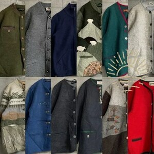 12着 チロリアンウールJKT MIX Men's S~L ユーロ古着 GIESSWEIN オーストリア製 検品済 SRC古着卸 セット まとめ売り 仕入れ 卸売り