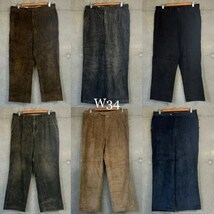 18着 太畝コーデュロイパンツMIX Men's W30~W34 US古着 ユーロ古着 太畝コーズパンツ 検品済 SRC古着卸 セットまとめ 仕入れ 卸売り_画像4