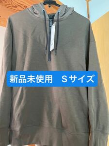 新品未使用　UNIQLO +J ドライスウェットハーフジップパーカ　オリーブ