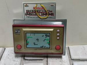  popularity! rare article rare! prize not for sale! Game & Watch type card-case pala Shute 2004 retro game 