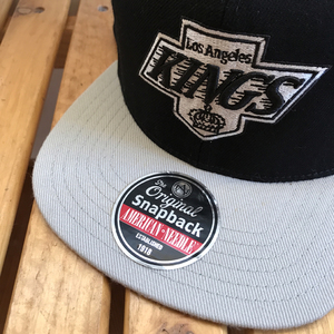 美品 Los Angeles Kings キャップ snapback AMERICAN NEEDLE NHL ホッケー ロサンゼルスキングス 90s ヴィンテージ vintage hockey 