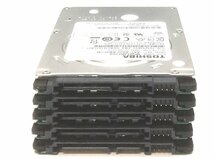 【中古】 TOSHIBA (東芝) MQ01ABF050 HDD 500GB SATA 2.5インチ 7mm 動作確認済　ハードディスク 5台セット_画像2