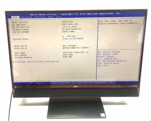 AL: NEC LAVIE DA770/E Corei7-6500U 2.50GHz/ 4GB 無線 ブルーレイ一体型