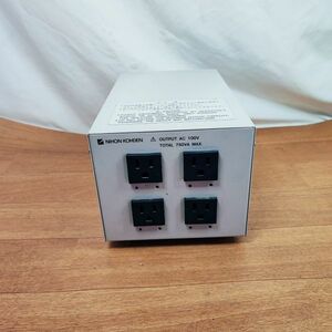 日本光電 NIHON KOHDEN アイソレーショントランス SM-800R 通電確認済みジャンク