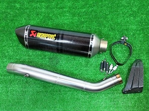 GSX-R650 GSX-R750 06-07 K6 K7 AKRAPOVIC (アクラポヴィッチ) S/Oマフラー (良好)