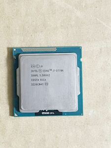 動作品 Intel Core i7 3770K 3.50GHZ Ivy Bridge LGA1155 インテル CPU 即時支払いできる方限定 特価！　世代最速！