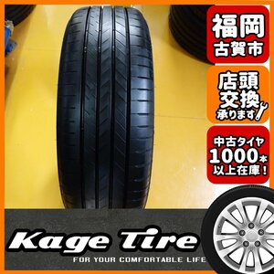 N-1179【中古タイヤ】215/60R17 ブリヂストン ALENZA 001 9分山×1本 エスティマ アルファード【福岡 店頭交換もOK】