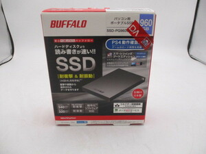 ★☆バッファロー　BUFFALO　パソコン用　ポータブルSSD　960GB☆★