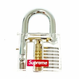 Supreme シュプリーム Transparent Lock 2020SS トランスペアレント ロック 2020春夏 透明な南京錠 新品未使用品 完売品 シミあり