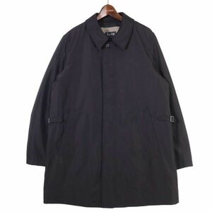 ficce フィッチェ ヨシユキコニシ ドン小西 秋冬 中綿★ ステンカラー コート Sz.L　メンズ 黒　E3T02739_B#N