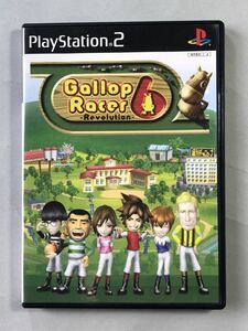 ギャロップレーサー6レボリューション　テクモ　PS2ソフト　SONY プレイステーション2 GallopRacer6-Revolution-