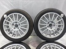 ☆20年製 山あり☆ 5H 114.3 7J +43 17インチ 社外品 RAYS 57MOTORSPORT G07WT アルミホイール タイヤ 205/50ZR17 Toyo 4本_画像3