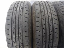 ☆バリ山☆ 4H 100 5.5J +45 14インチ 社外品 BS製 TOPRUN アルミホイール 冬用 スタッドレス タイヤ 185/65R14 BRIDGESTONE 4本_画像8