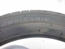 ☆22年製 山あり☆ZE0 リーフ☆ 5H 114.3 6.5J +40 16インチ NISSAN 日産純正 アルミホイール タイヤ 205/55R16 LEMANS V ルマン 4本_画像6