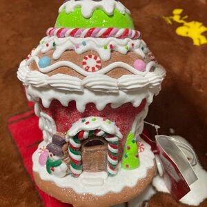 クリスマス 置物 お菓子の家