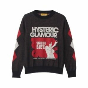 HYSTERIC GLAMOUR WOMEN SWEET LIFE ジャカード ショート丈プルオーバーカラー 