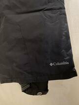 コロンビア スキーウェア パンツ S 防寒 OMNI-TECH スノーボード パウダーガード有 ブラックcolumbia_画像2